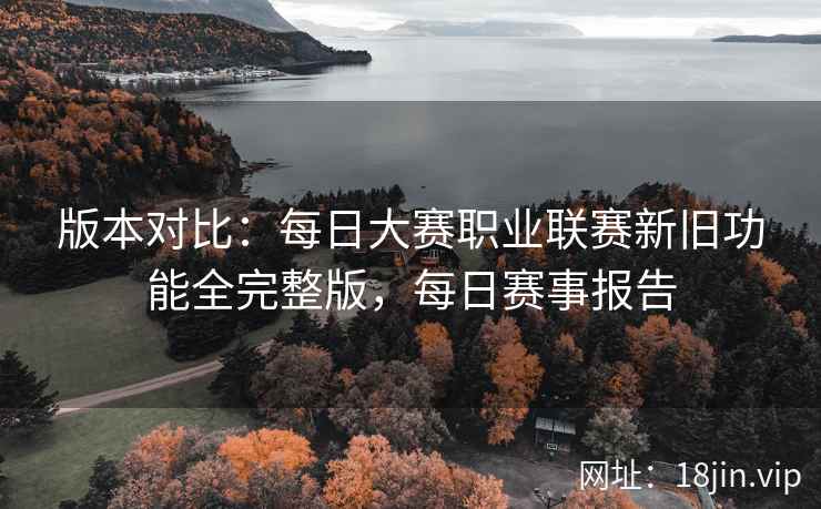 版本对比：每日大赛职业联赛新旧功能全完整版，每日赛事报告